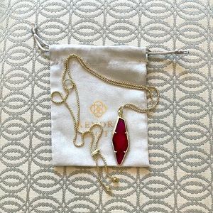 Kendra Scott gold necklace